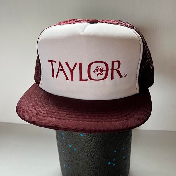 Taylor Seed Company Vintage Snap Back Trucker Hat New Deadstock - Picture 1 of 8